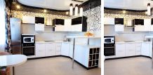 Кухонный гарнитур МДФ крашенный 1